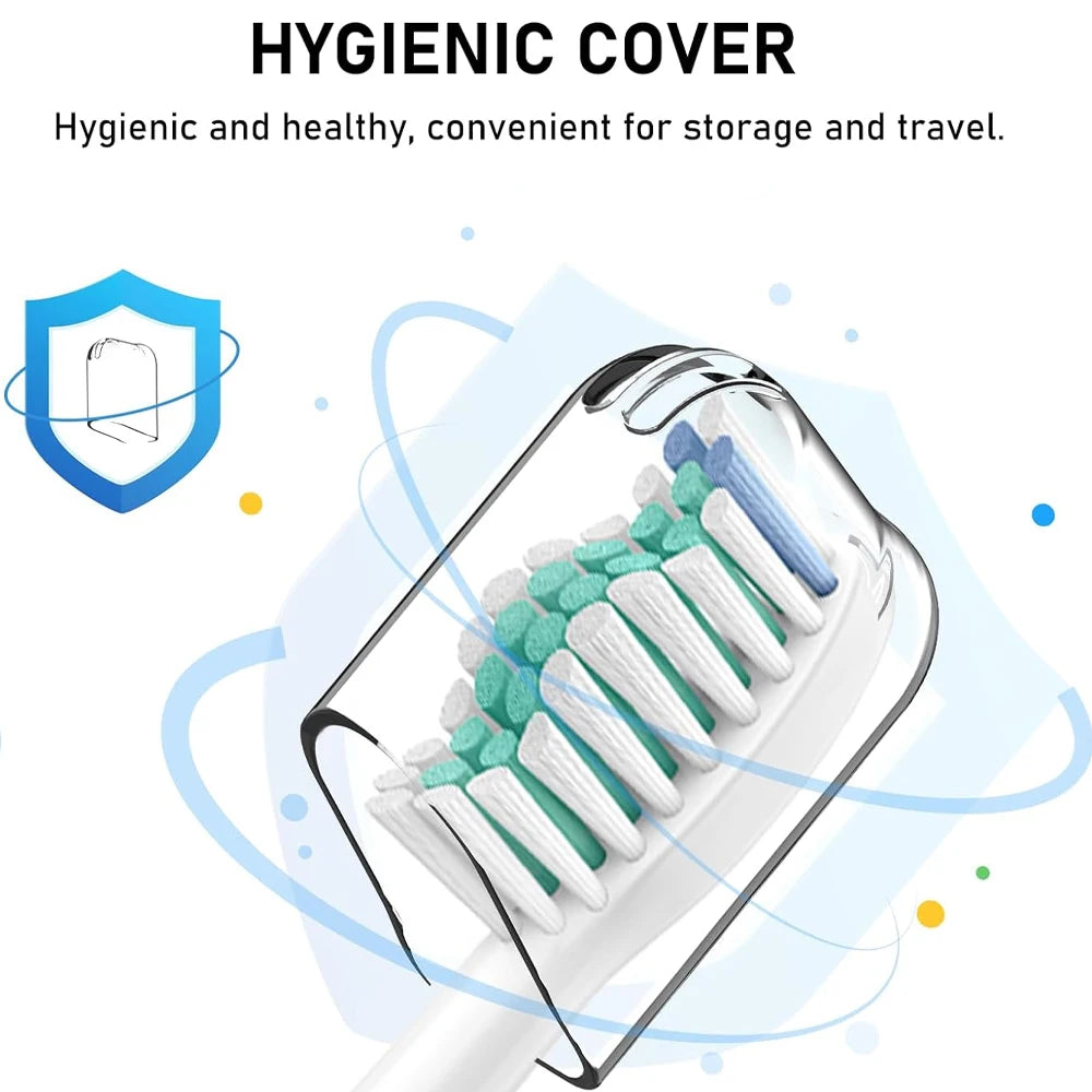 Pack capuchons tête de brosse x6