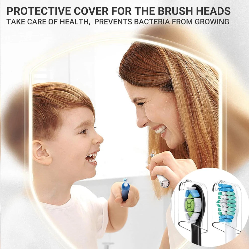 Pack capuchons tête de brosse x6